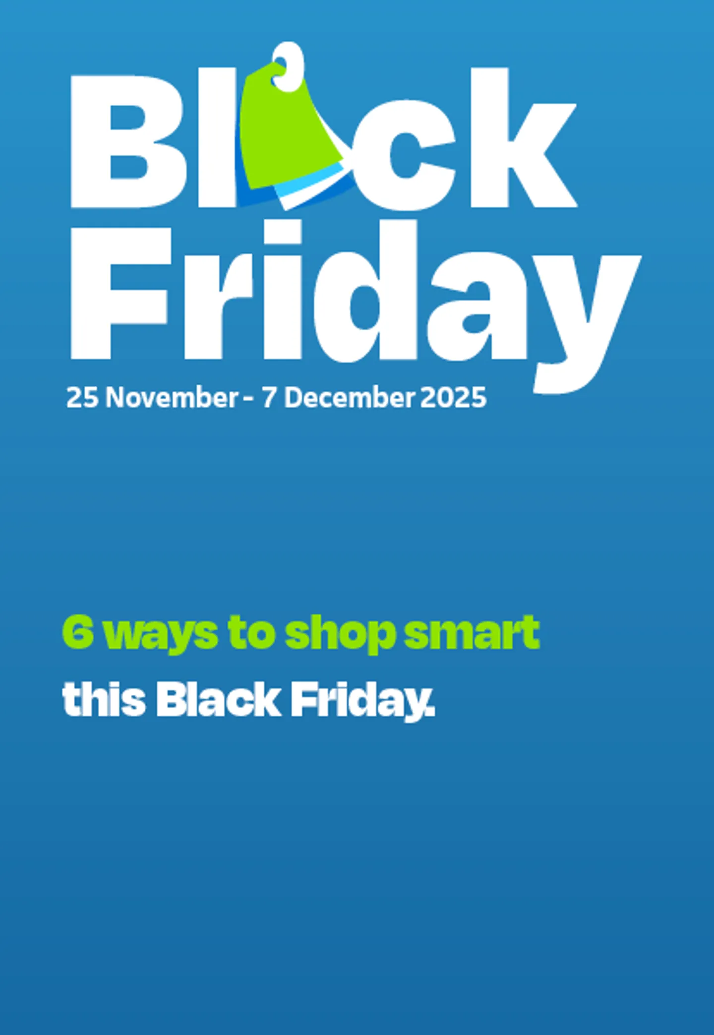 6 ways to shop smart this Black Friday