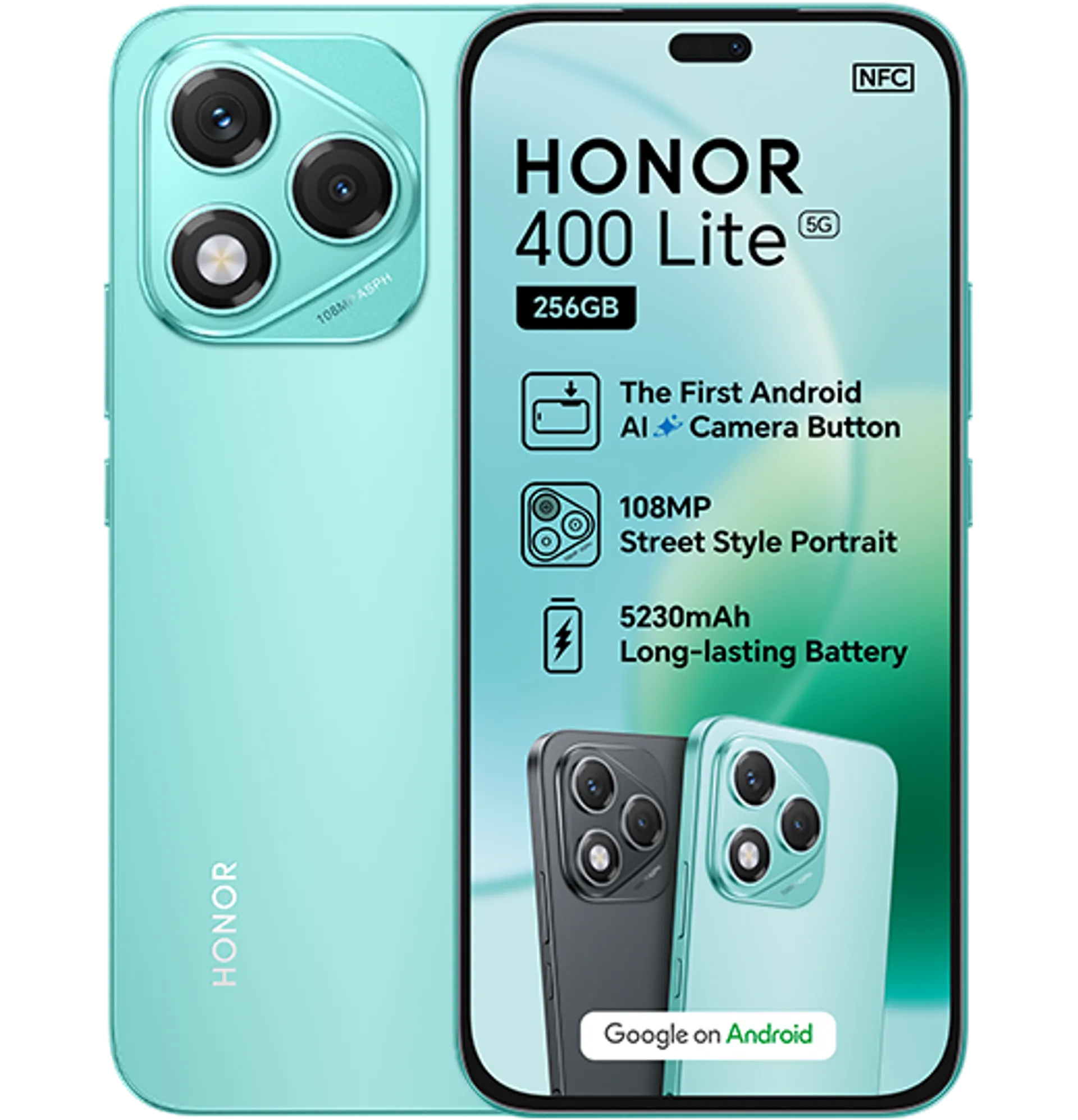Honor 400 Lite Marrs Green R500 Accessory Voucher slide