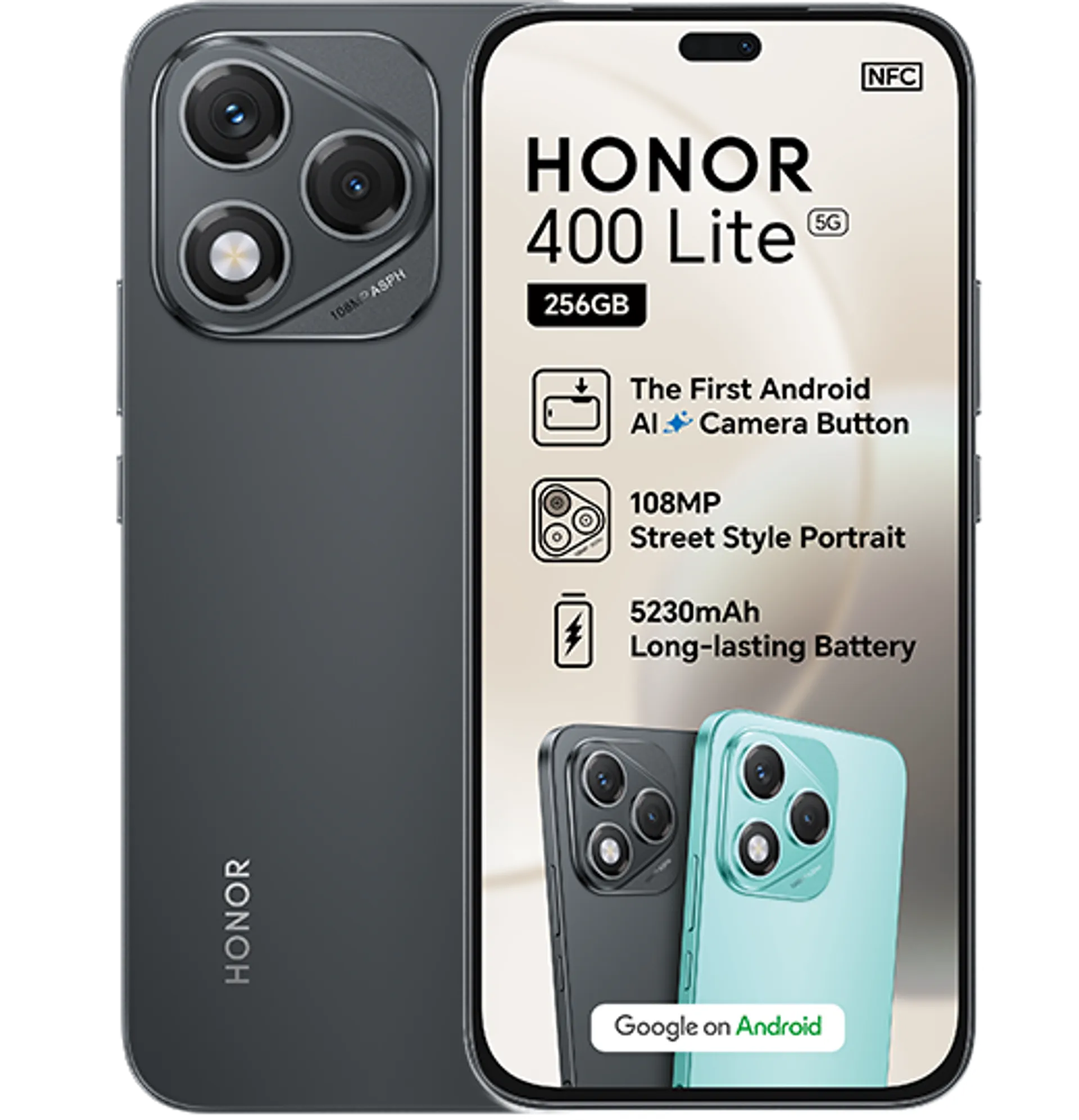 Honor 400 Lite Velvet Black R500 Accessory Voucher slide