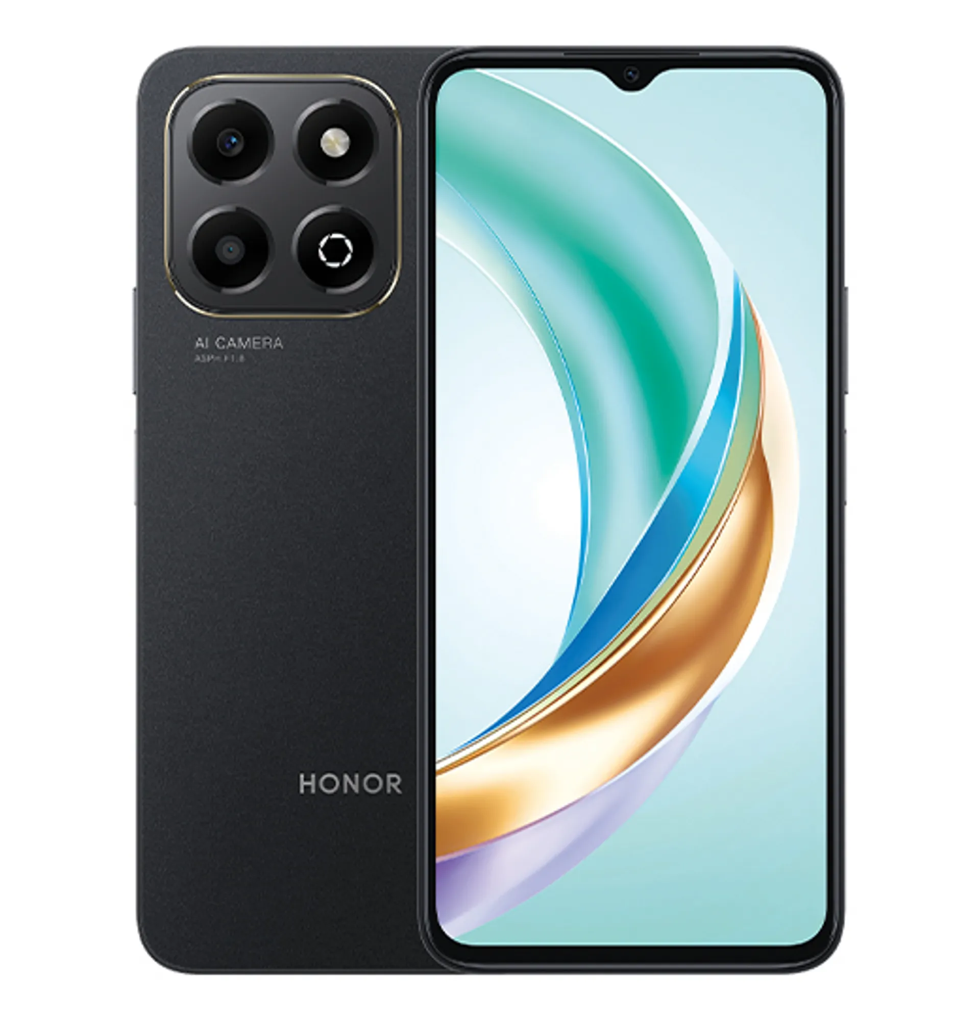 Honor X6B Midnight Black slide