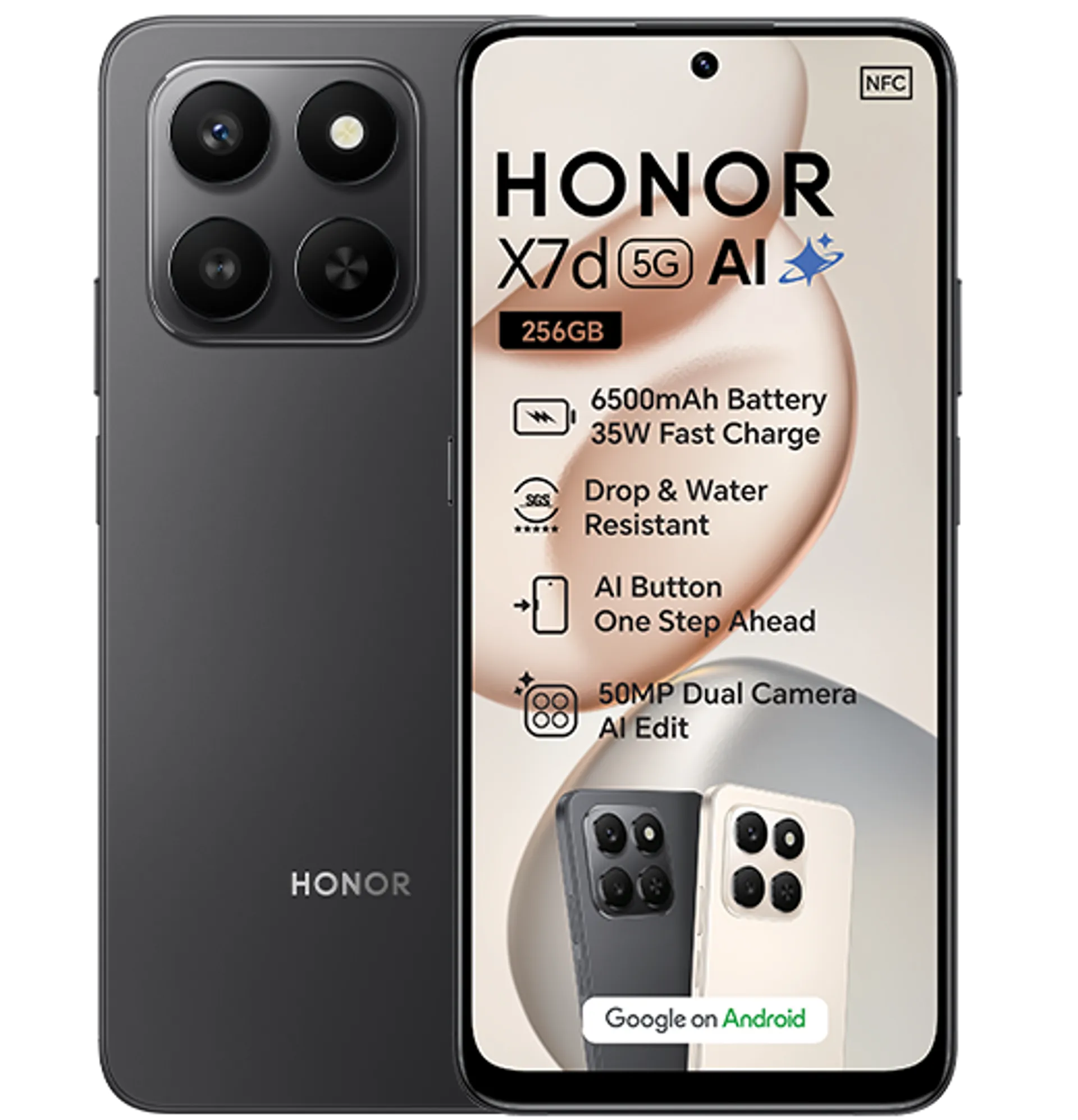 Honor X7D 5G Velvet Black R500 Accessory Voucher slide