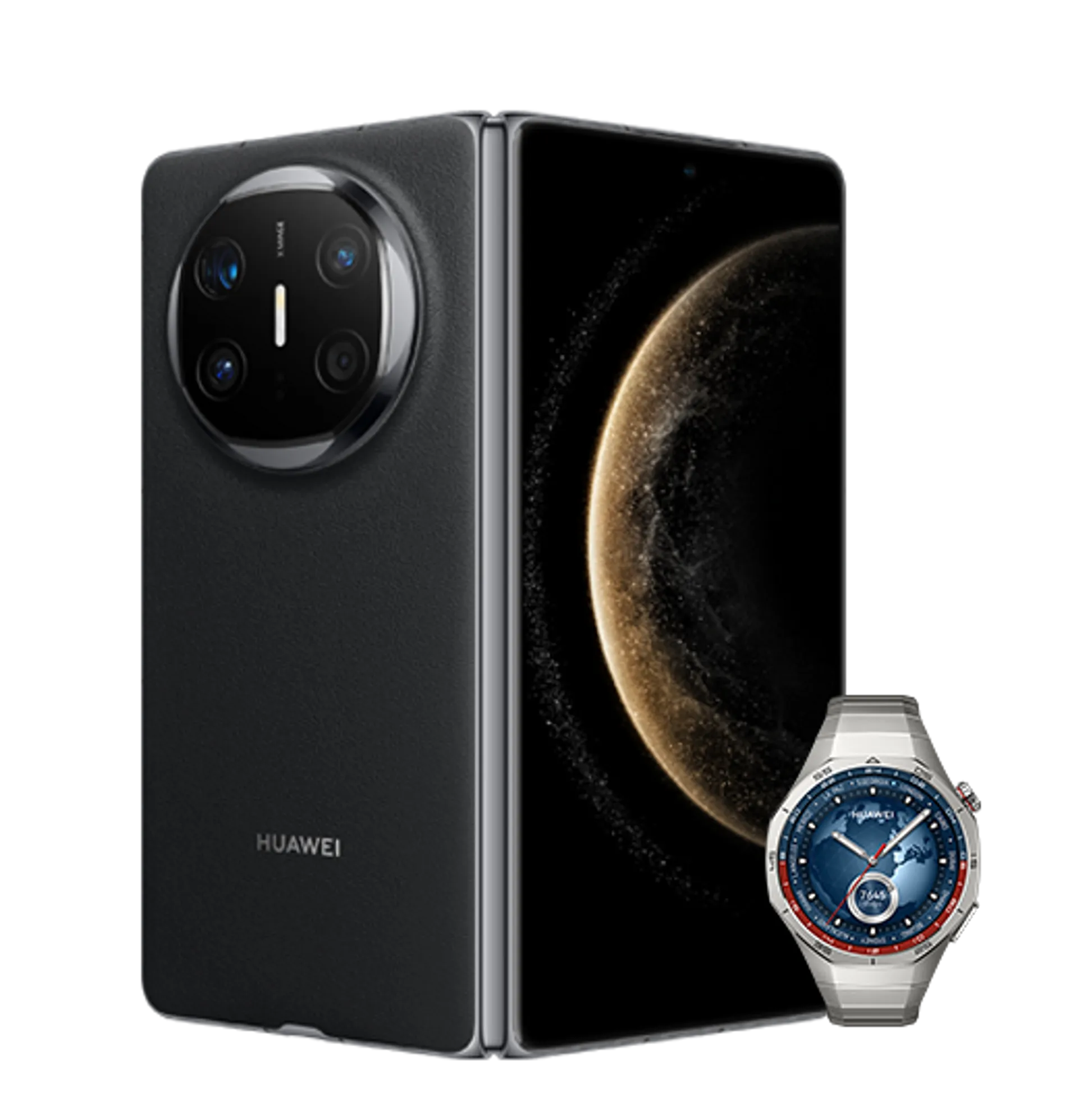 Huawei Mate X6 Black Huawei Watch GT5 Pro Titanium slide
