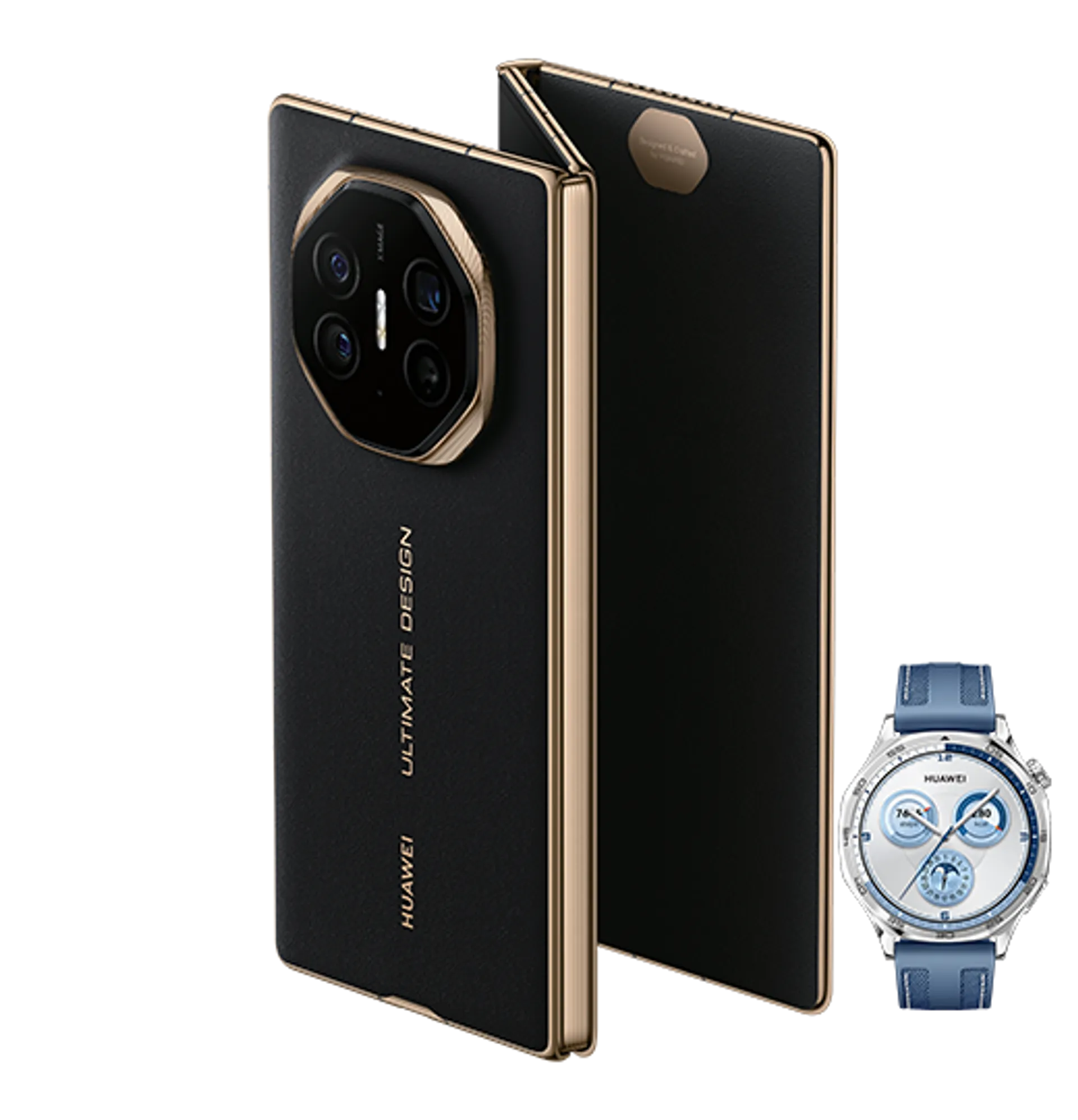 Huawei Mate XT Black Huawei Watch GT5 Blue slide