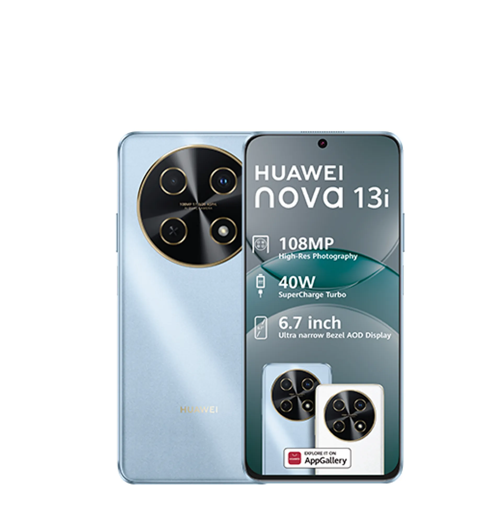 Huawei Nova 13i Blue slide