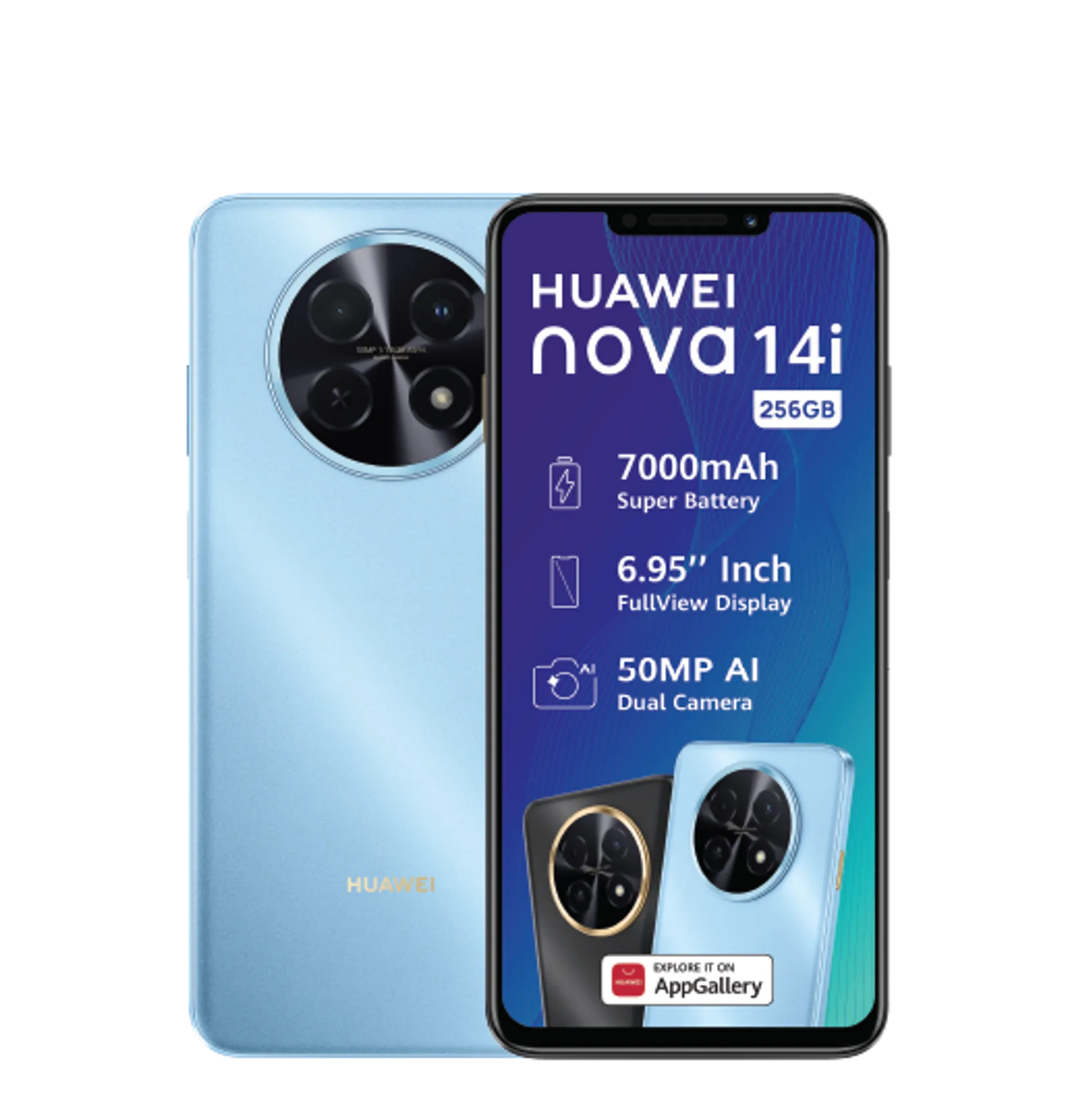 Huawei Nova 14i Blue R1500 Accessory Voucher slide