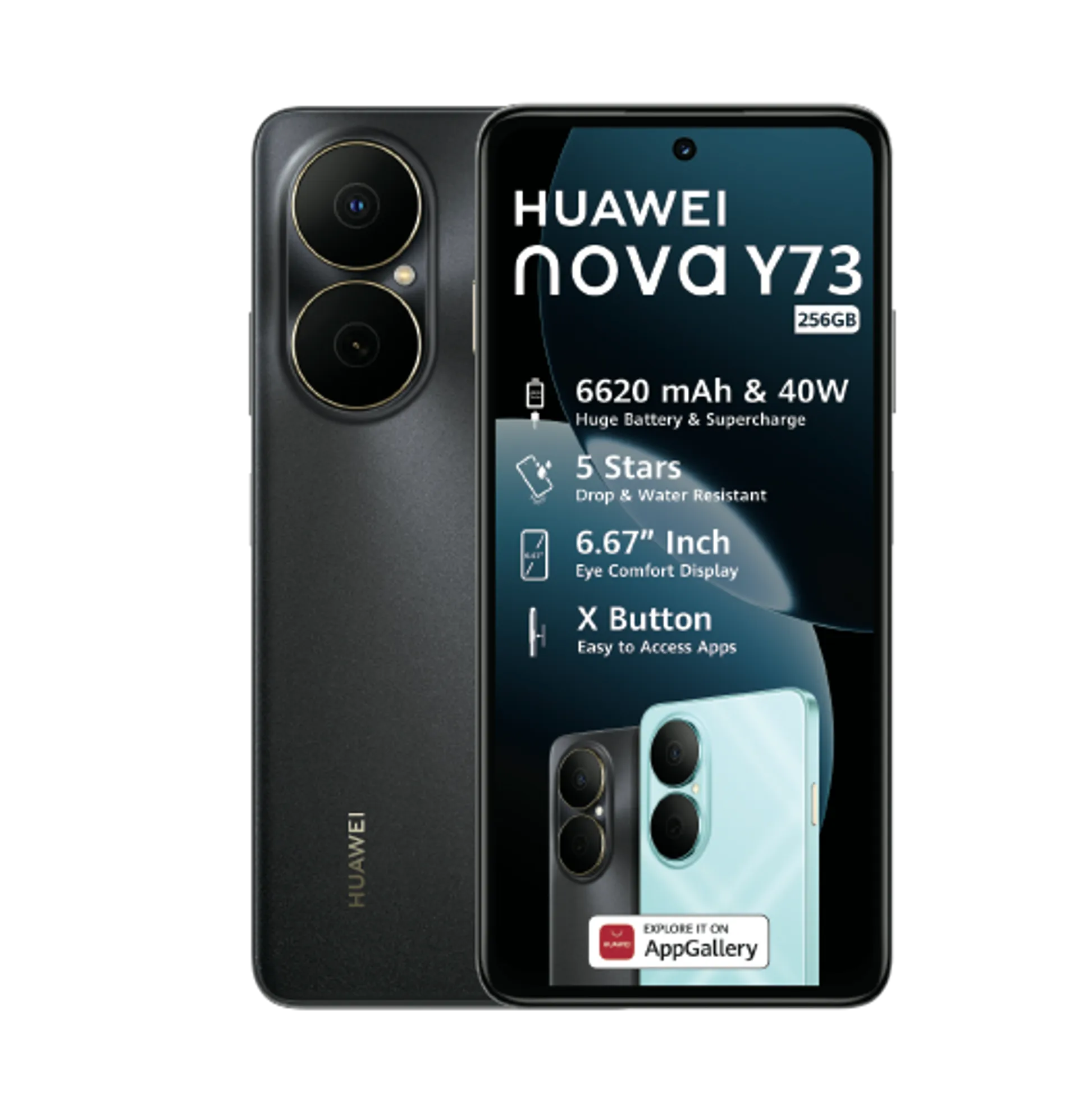 Huawei Nova Y73 Black R500 Accessory Voucher slide