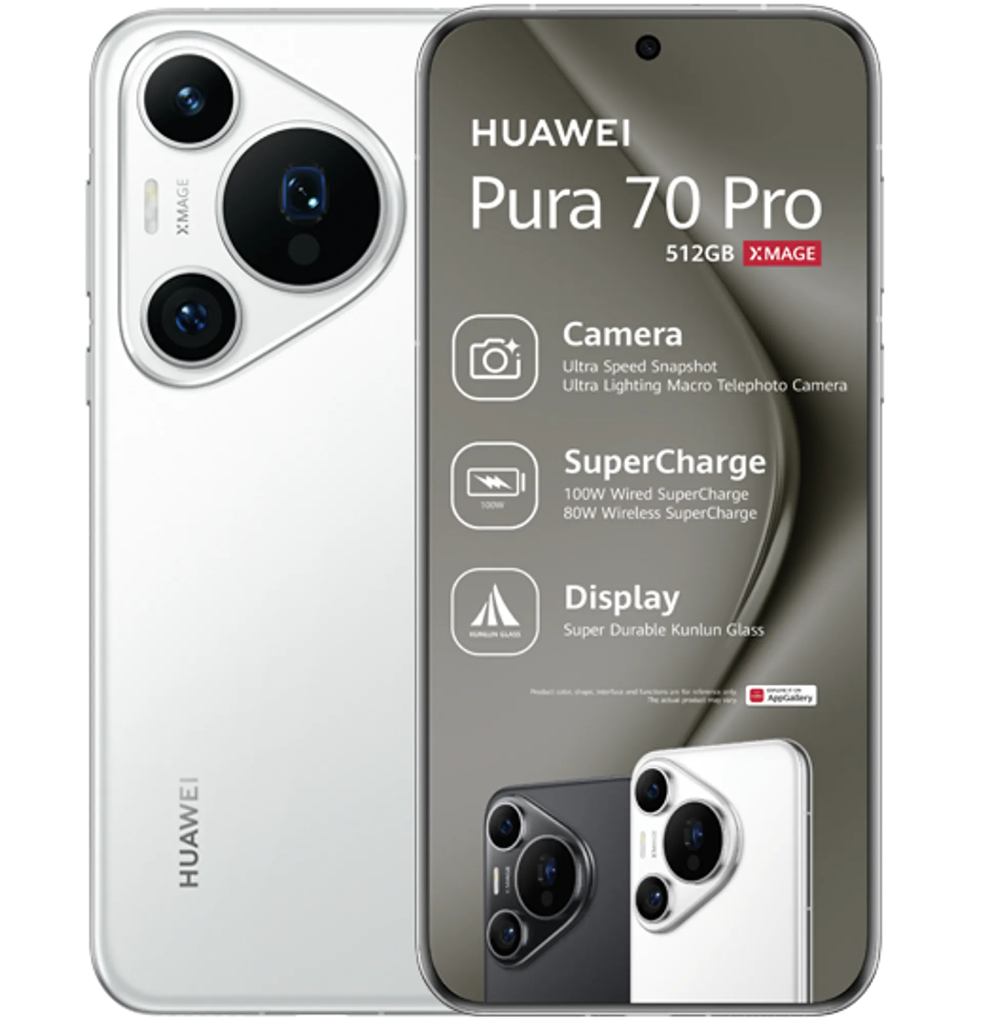 Huawei Pura 70 Pro White slide