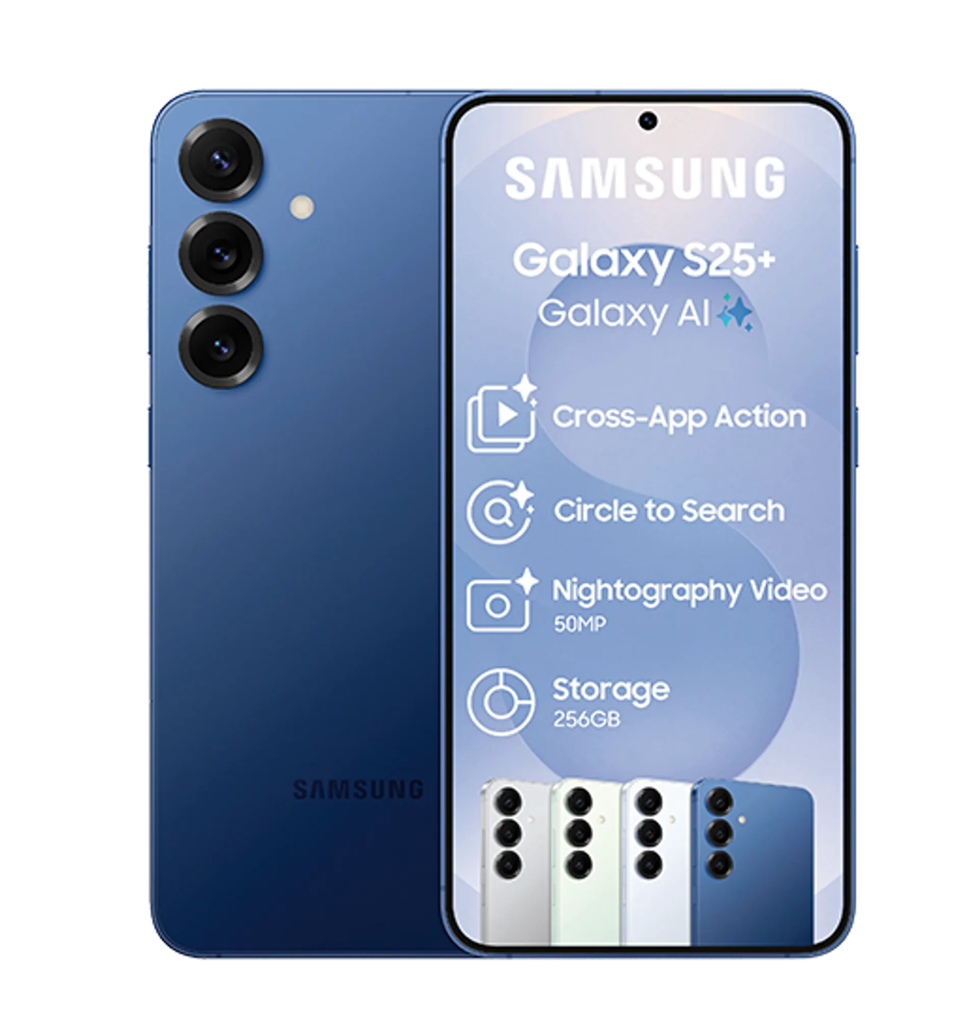 Samsung Galaxy S25 Plus Navy slide