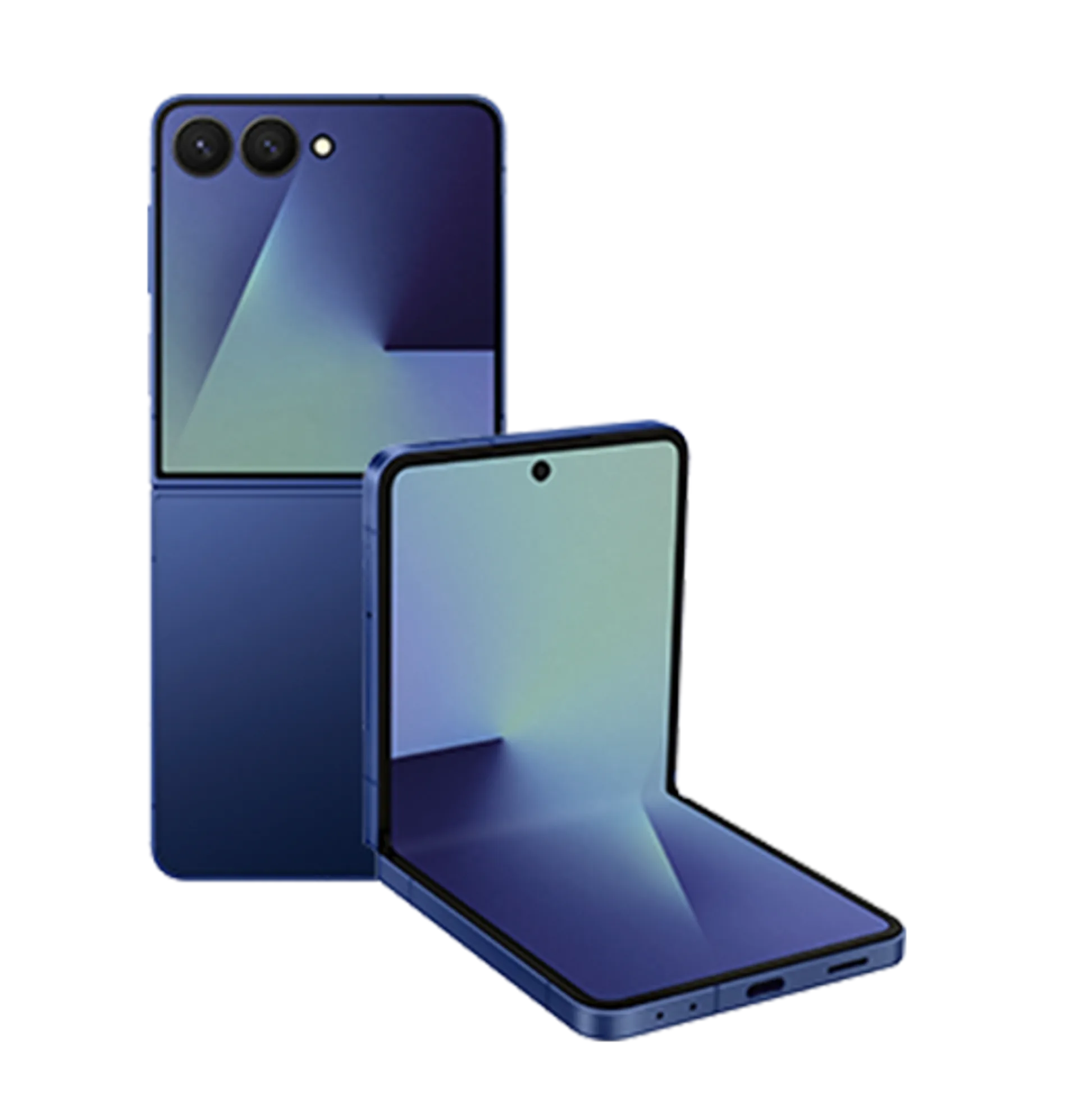 Samsung Galaxy Z Flip 7 Blue Shadow slide