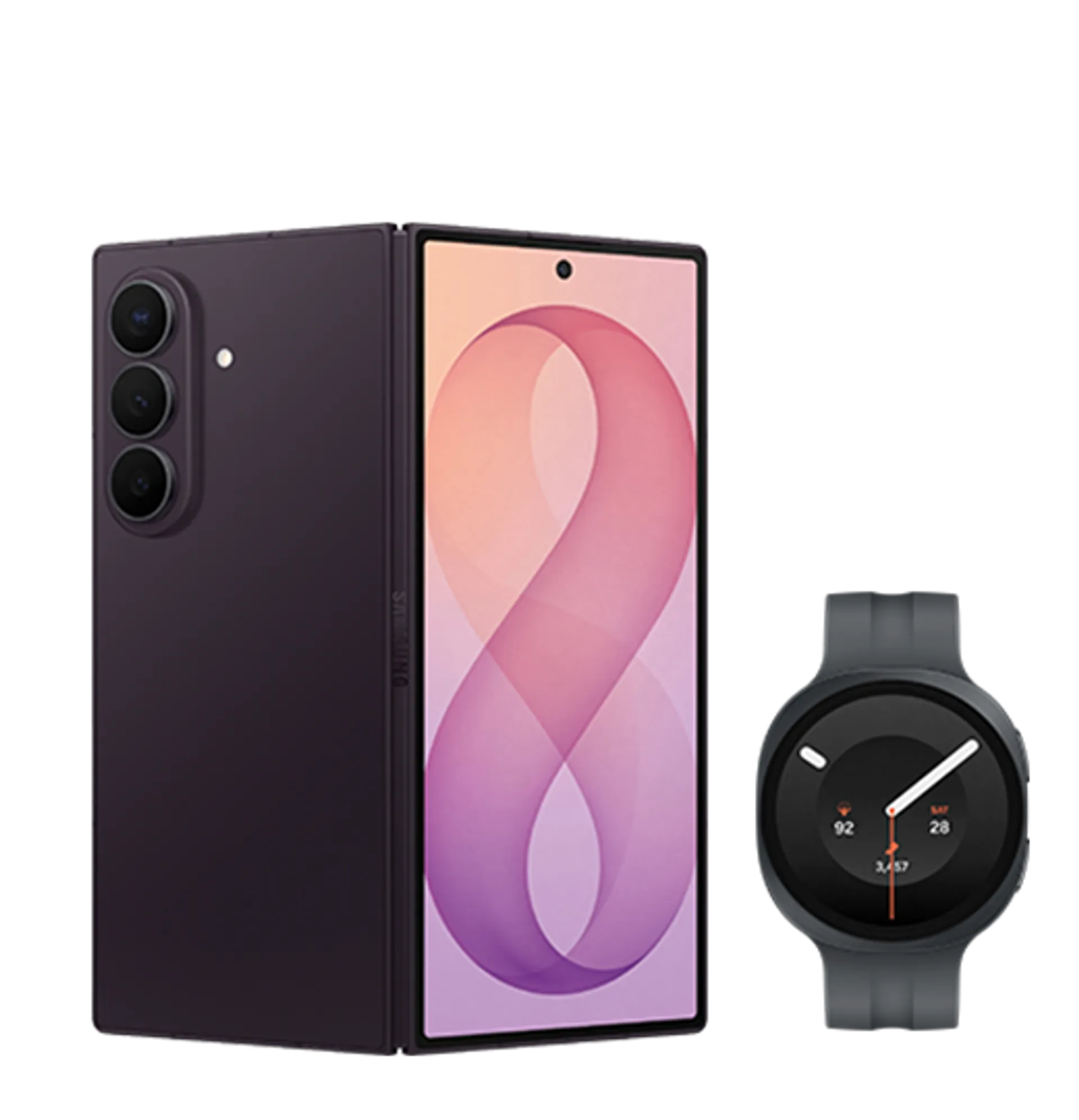 Samsung Galaxy Z Fold 8 Ultra Violet Samsung Galaxy Watch 9 40MM Black slide