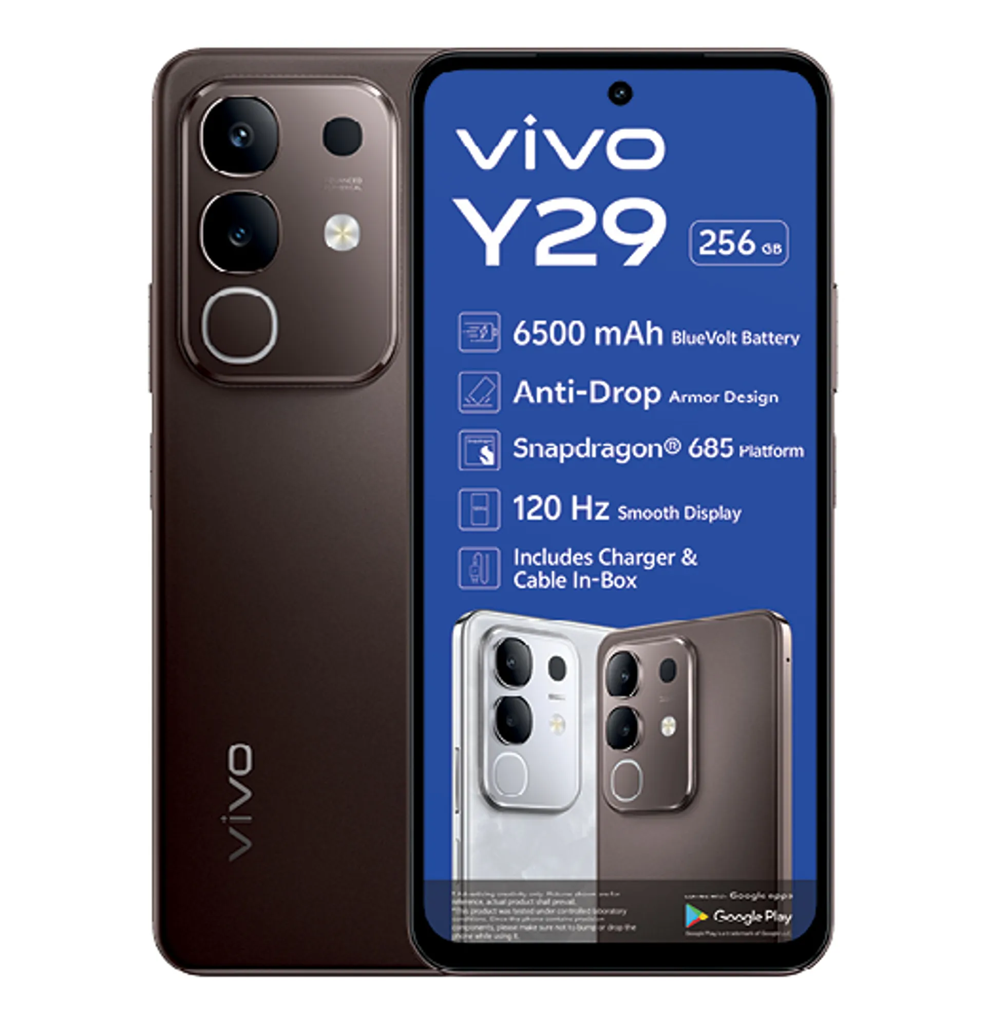 Vivo Y29 Brown slide