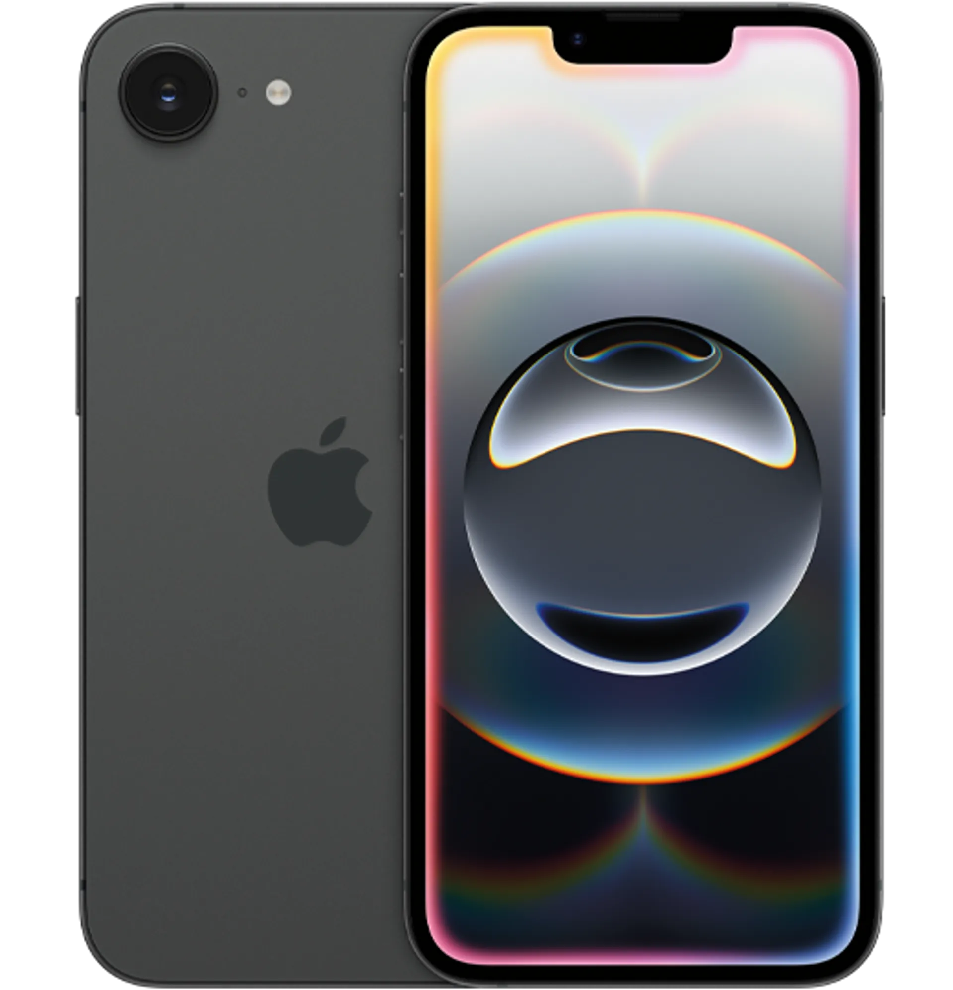 iPhone 16e Black slide