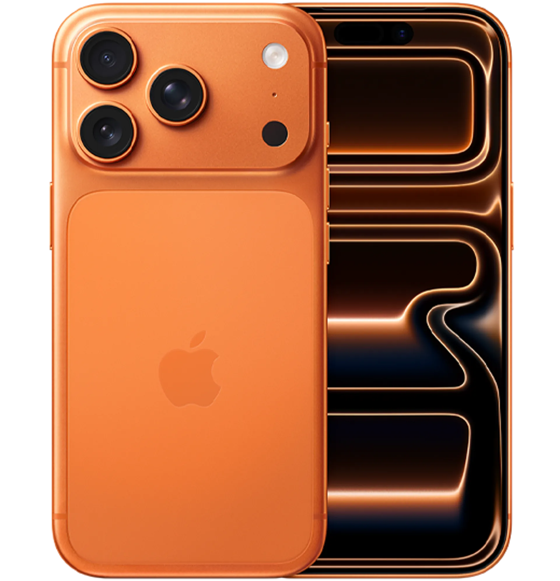 iPhone 17 Pro Cosmic Orange slide