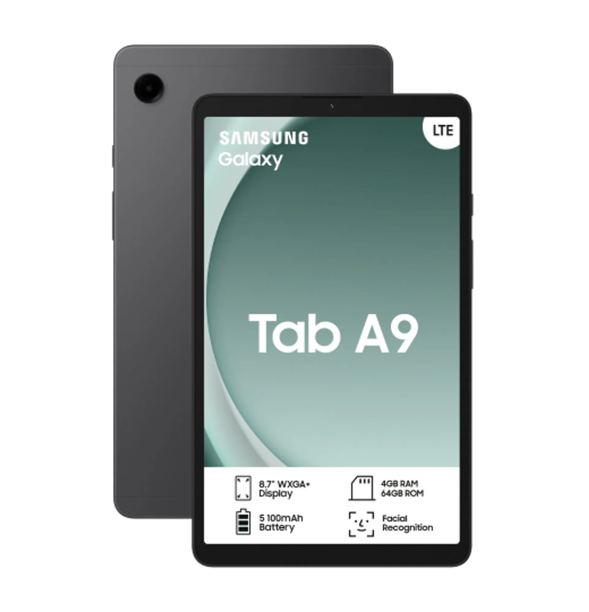 s1amsung galaxy tab a9 64gb grey slide