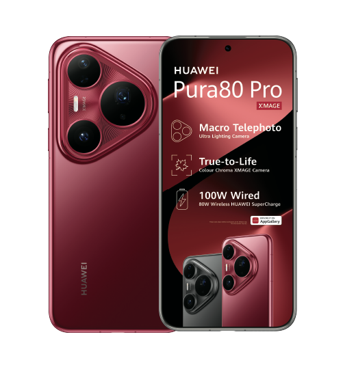 Huawei Pura 80 Pro + R500 Accessory Voucher | Telkom